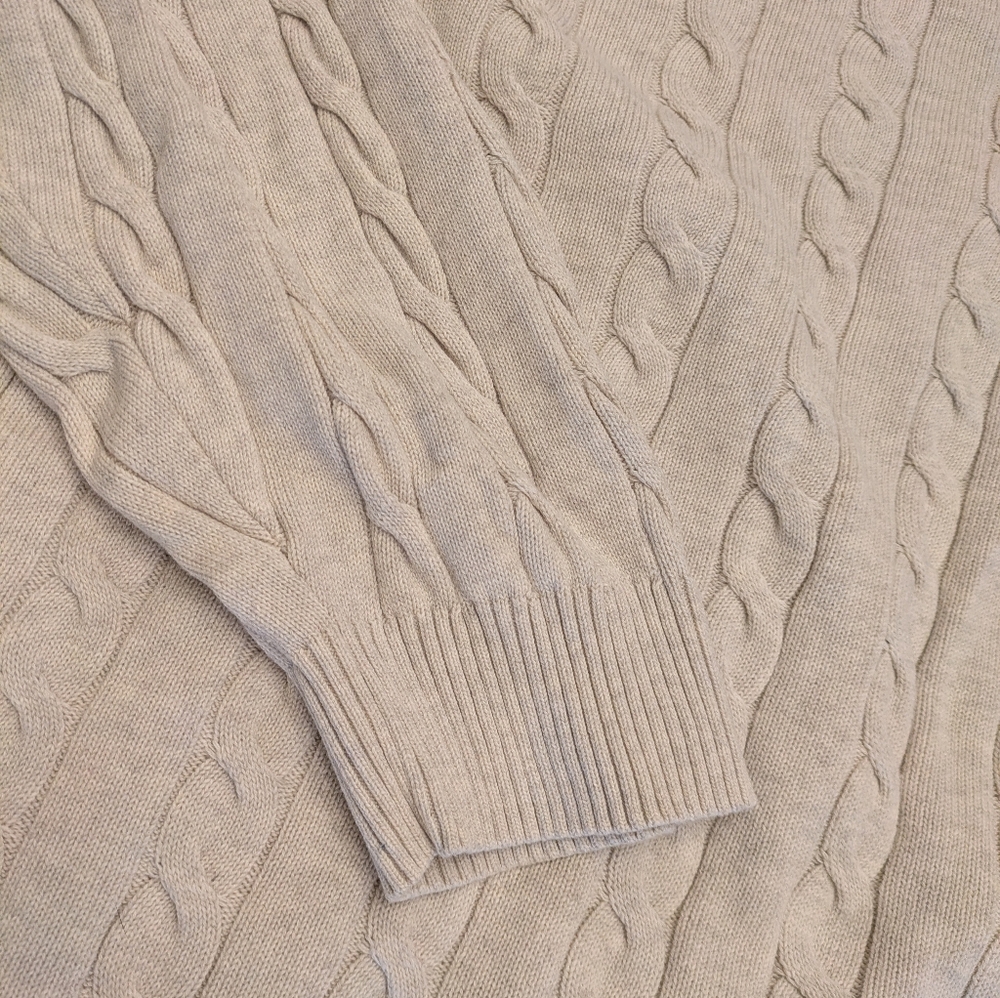 Brooks Brothers Supima Cotton Cable Knt Sweater 3XL XXXL